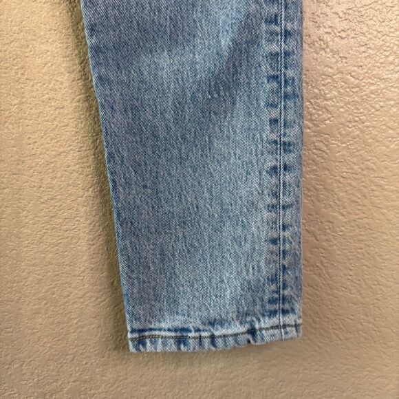 Levis 501S Womens Jeans 28x28 Lightwash Premium Denim Button Fly Skinny Big E - Picture 3 of 14